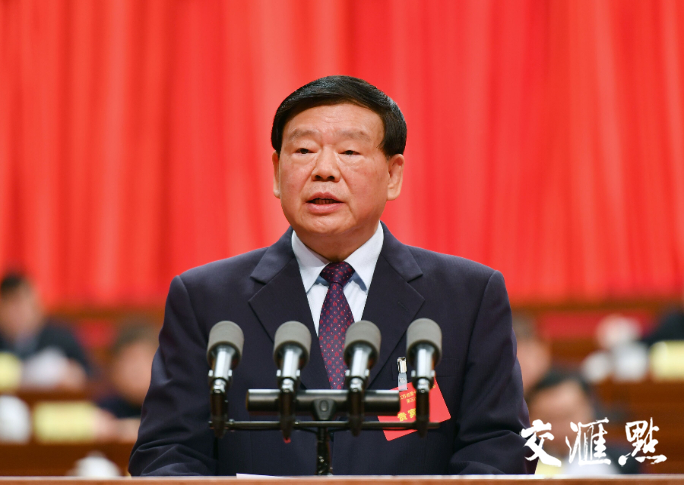 江苏省委书记娄勤俭  交汇点记者 肖勇 摄